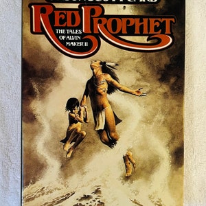 ORSON SCOTT CARD - Red Prophet - 1988 Primeira impressão de capa dura em Dj