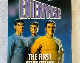 VINDA N. McINTYRE - Star Trek Enterprise: The First Adventure - 1986 Hardcover in Dj