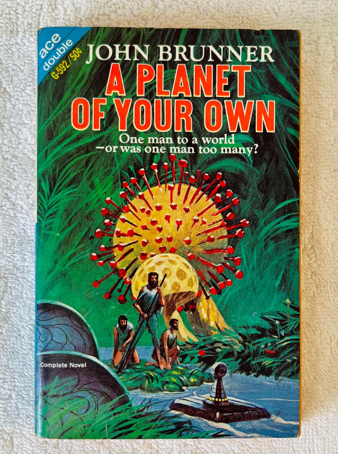 1966 Ace Double JOHN BRUNNER. A Planet of Your Own John RACKHAM. the ...