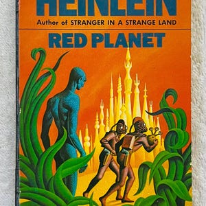 ROBERT A. HEINLEIN - Red Planet - Vintage Science Fiction Paperback