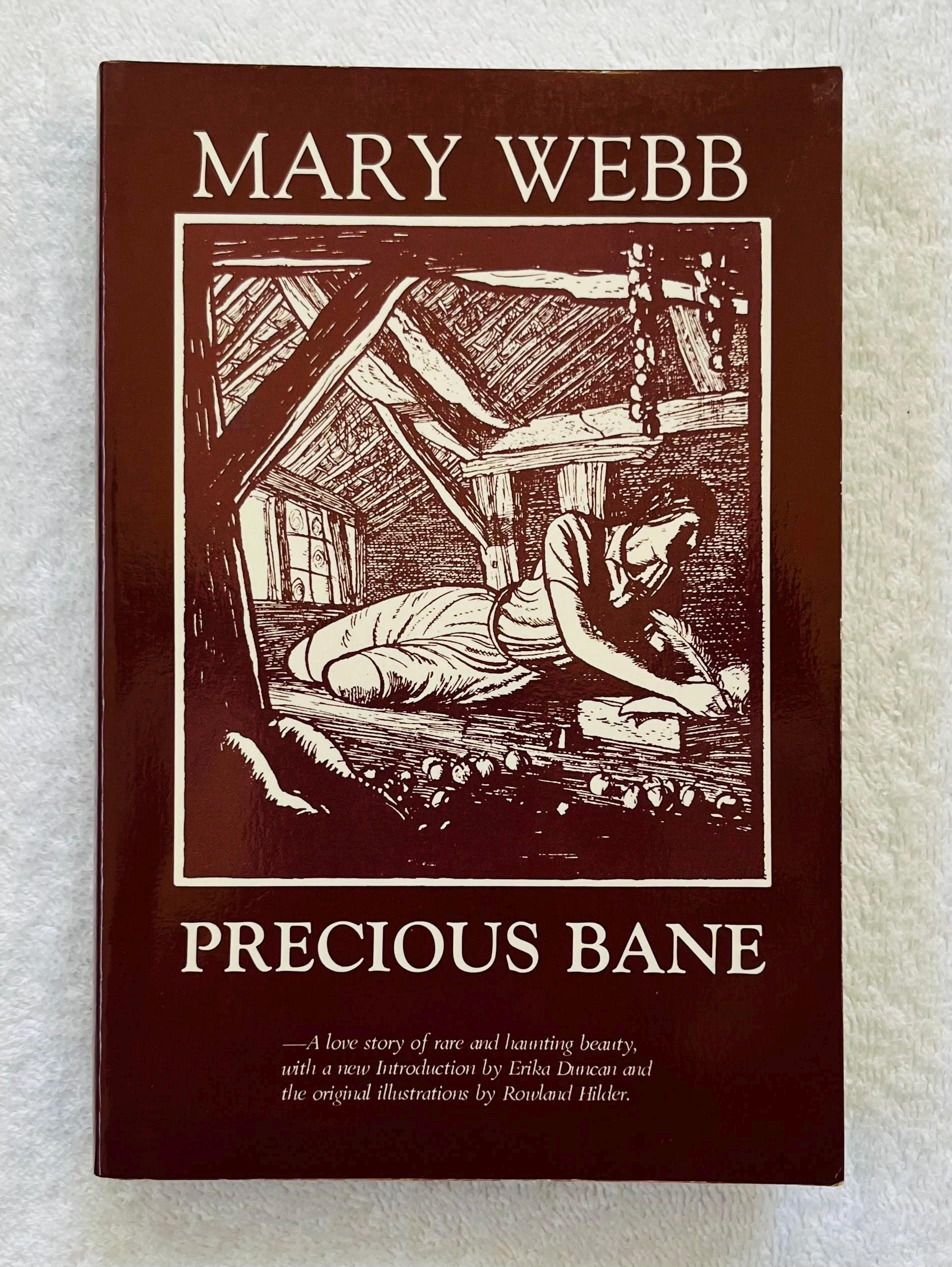 MARY WEBB - Precious Bane - 1980 Soft Cover - Reissue of Lost 1920s Classic