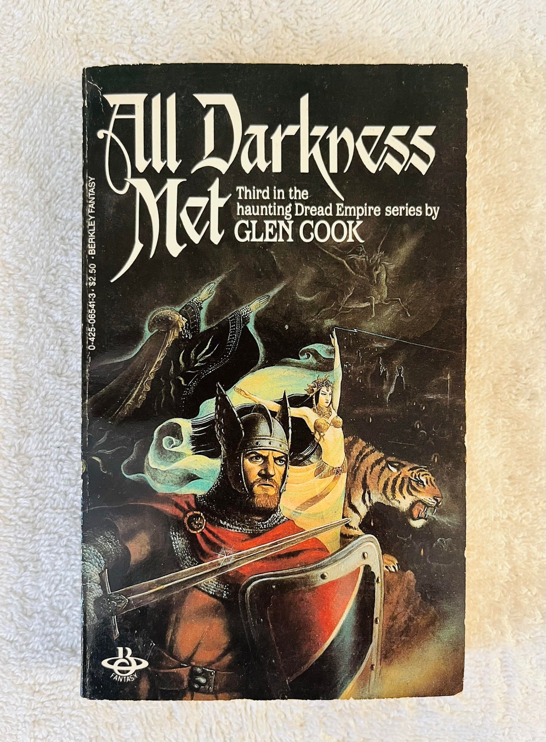 GLEN COOK All Darkness Met 1984 Fantasy Paperback Dread - Etsy