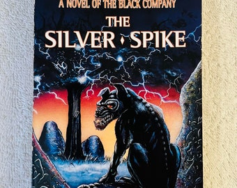 GLEN COOK - Silver Spike - 1989 Black Company Paperback