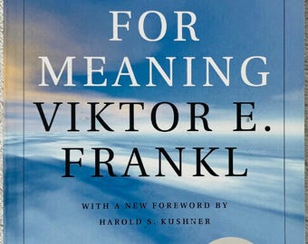 VIKTOR E. FRANKL – Die Suche des Menschen nach dem Sinn des Lebens – Taschenbuchausgabe von Beacon Press