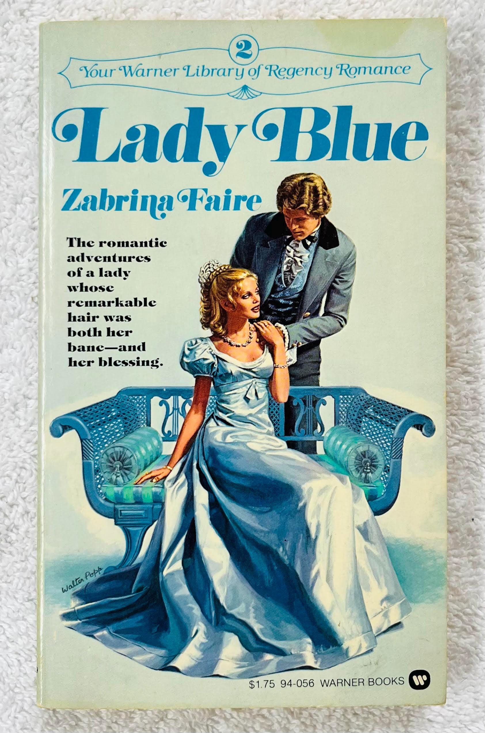 REGENCY ROMANCE - Lady Blue by Zabrina Faire - 1979 Warner Paperback - Etsy Israel REGENCY ROMANCE - Lady Blue by Zabrina Faire - 1979 Warner Paperback - Etsy Israel