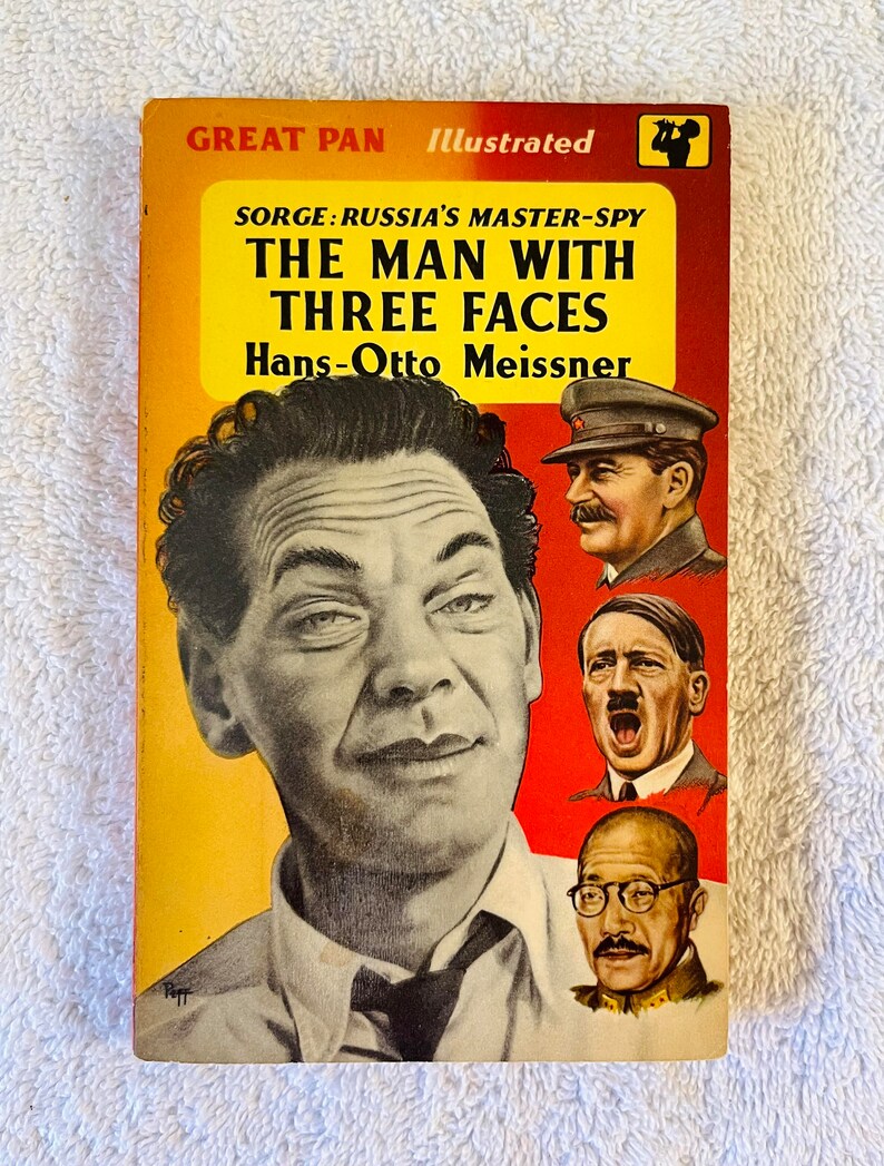 HANSOTTO MEISSNER the Man With Three Faces 1957 Pan Books Etsy