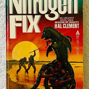 HAL CLEMENT - Nitrogen Fix - 1981 Ace Science Fiction Paperback