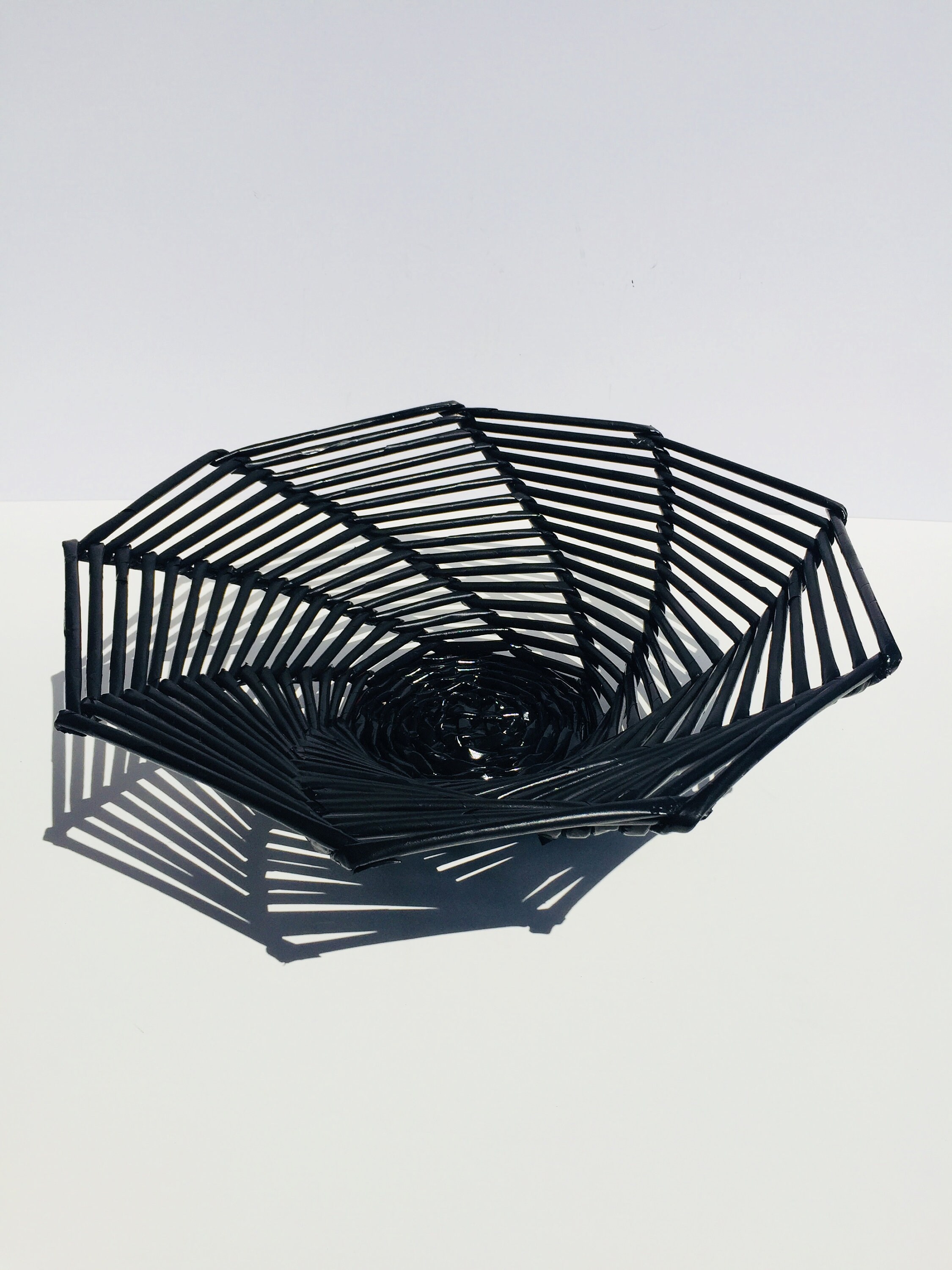 Corbeille à Fruit Design - Spirale Fait Main Luisart