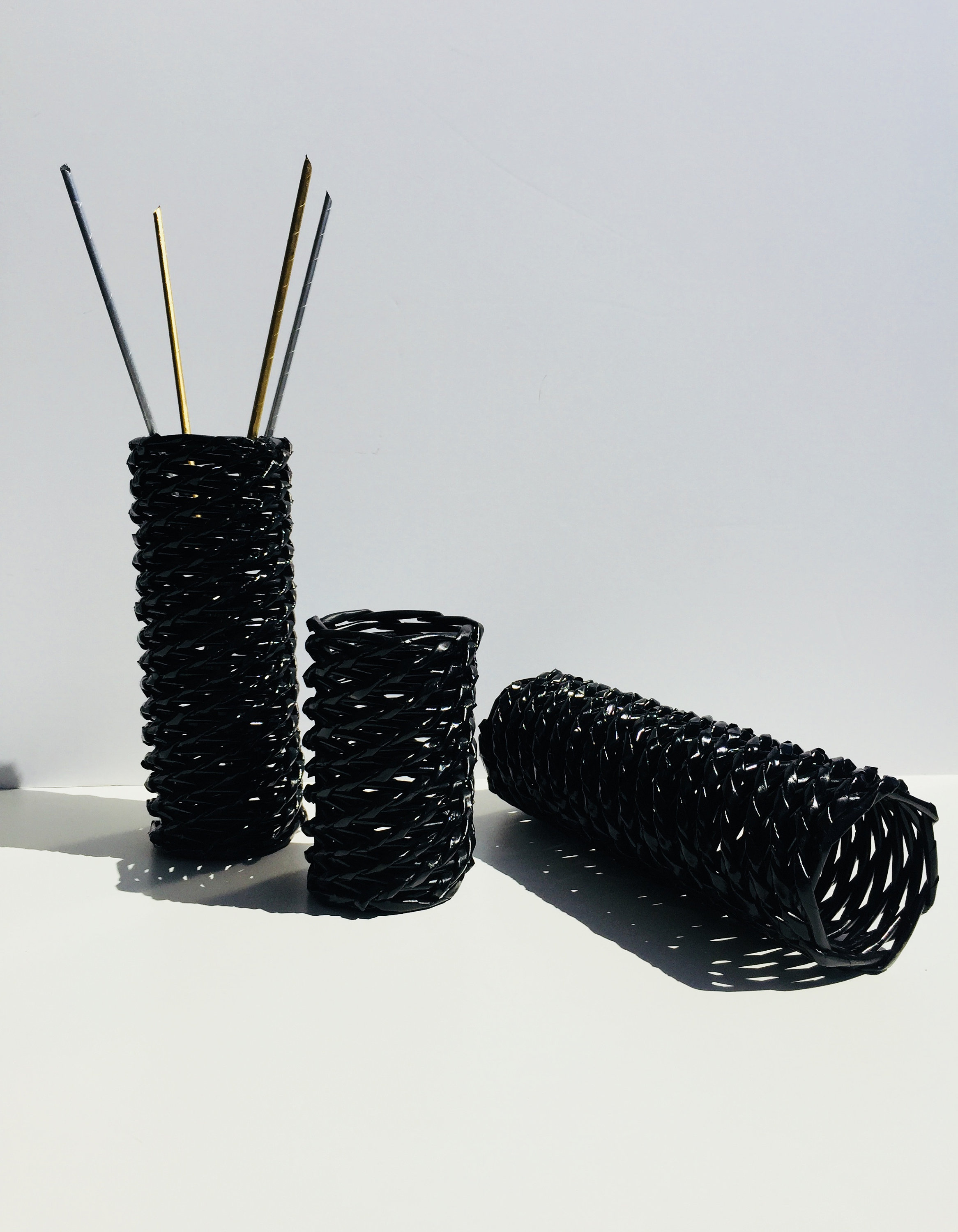 Vases Design Noir - Luisart