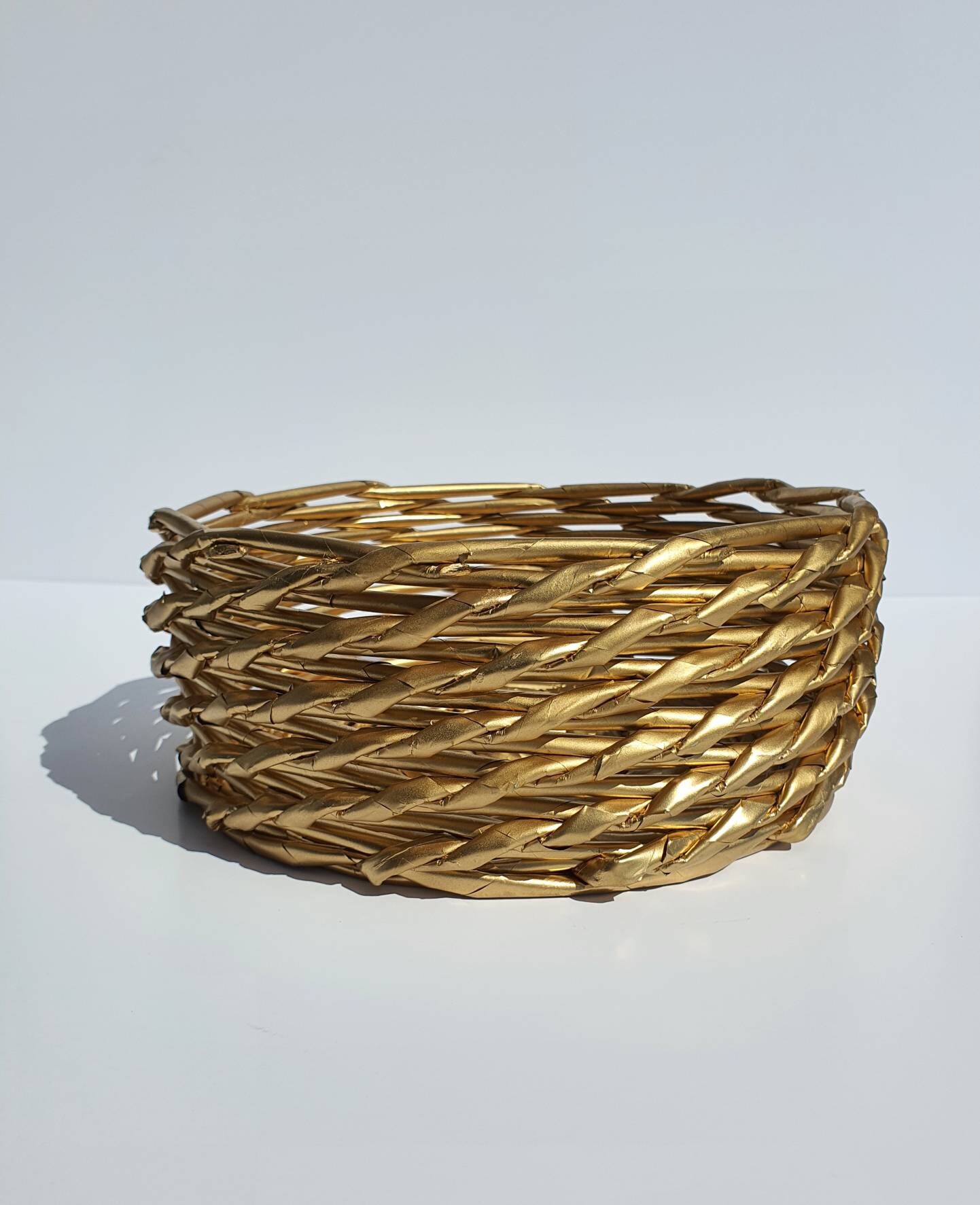 Georgia - Corbeille à Fruits Doré Design Luisart