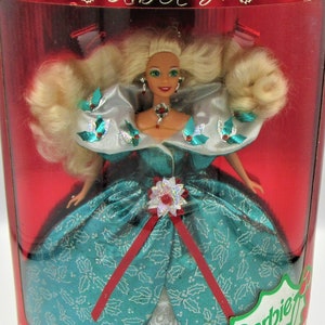 1995 MATTEL BARBIE Happy Holidays Doll Special Edition Doll NRFB Mint Condition New In Box
