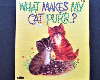 All About Cats by Tom Kuncl Vintage Cat Books Books About Cats Cat