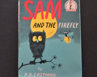 Vintage 1958 Sam and the Firefly Hardcover Children's Book