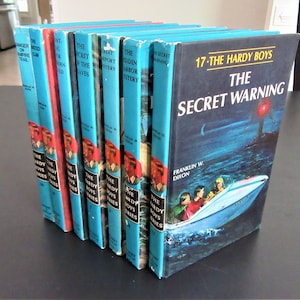 Vintage 1960s Hardy Boys Hardcover Book: Choose One