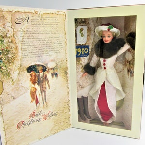 1995 BARBIE Doll Hallmark Special Edition Holidays Barbie Blonde NRFB in Original Box Mint Condition #14106