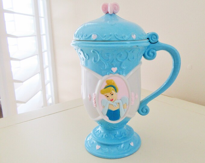 Disney Princess Cup Vintage Walt Disney Cinderella Cup Kids Etsy