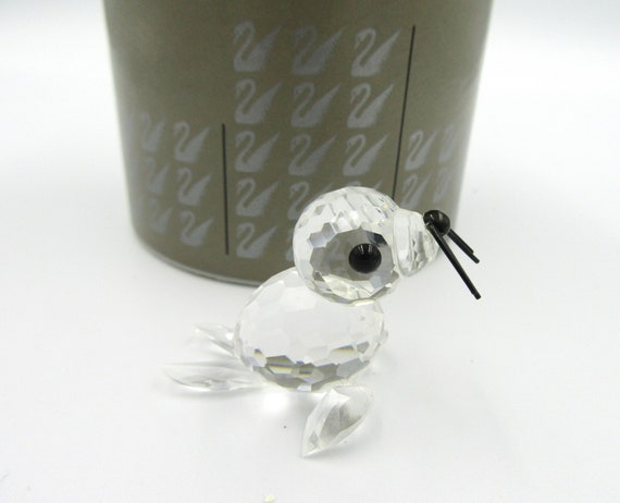 Vintage Swarovski Crystal Baby Seal Figurine: Kingdoms of Ice and
