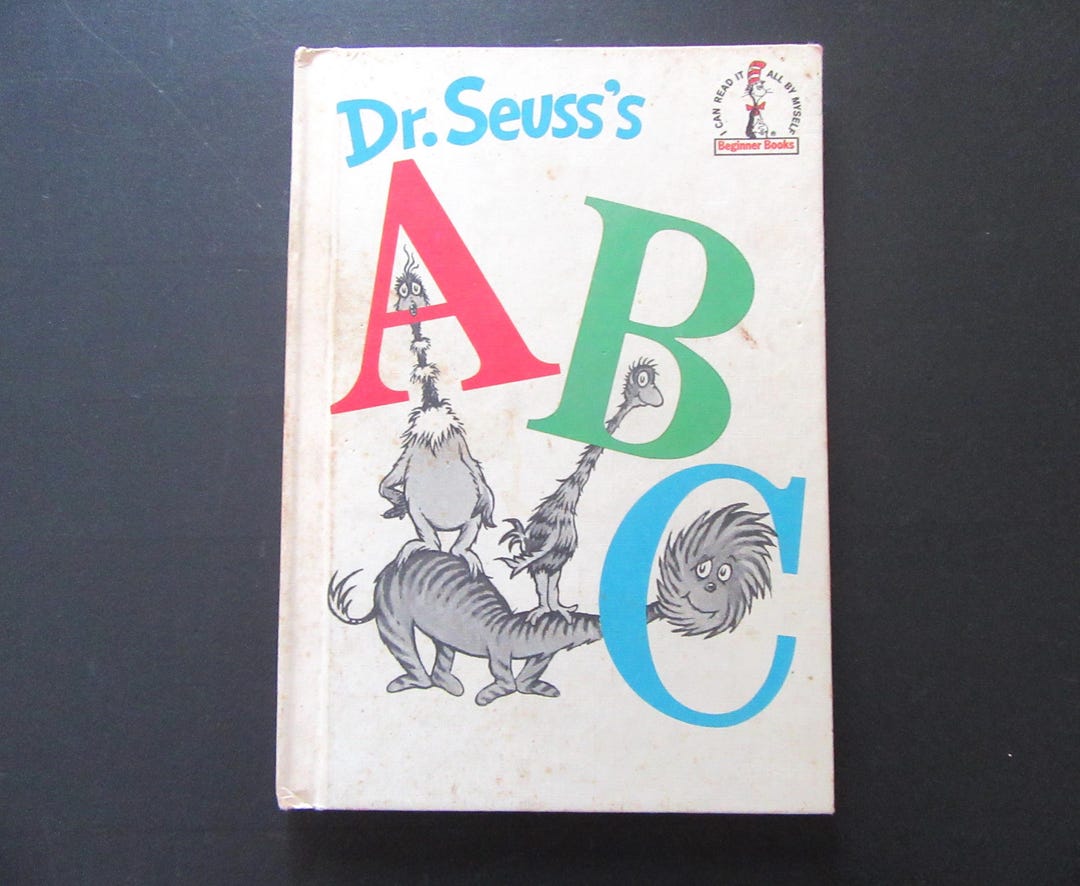 Livre ABC Dr Seuss - Édition Originale Signée 1963 - Premier Tirage - Rare