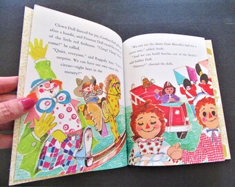 Vintage 1973 Raggedy Ann and Andy Little Golden Book - Etsy
