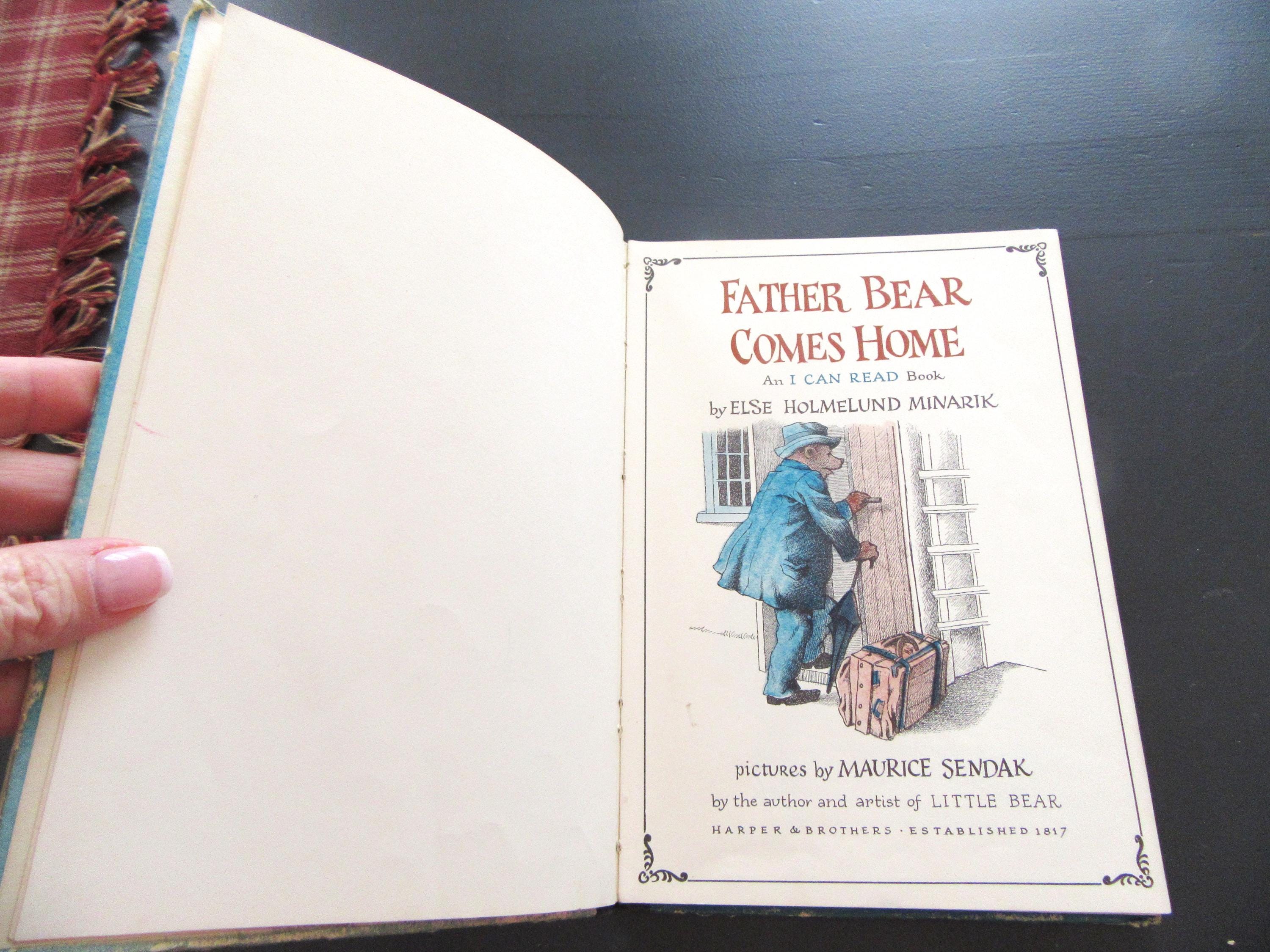センダック　1960年初版  「FATHER BEAR COMES 」 Father Bear Comes Home: 1959 First Edition, Maurice Sendak - Etsy
