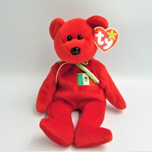 1999 TY BEANIE BABY &quot;Osito&quot; the Bear Beanie Baby Plush Beanie Bear Rare