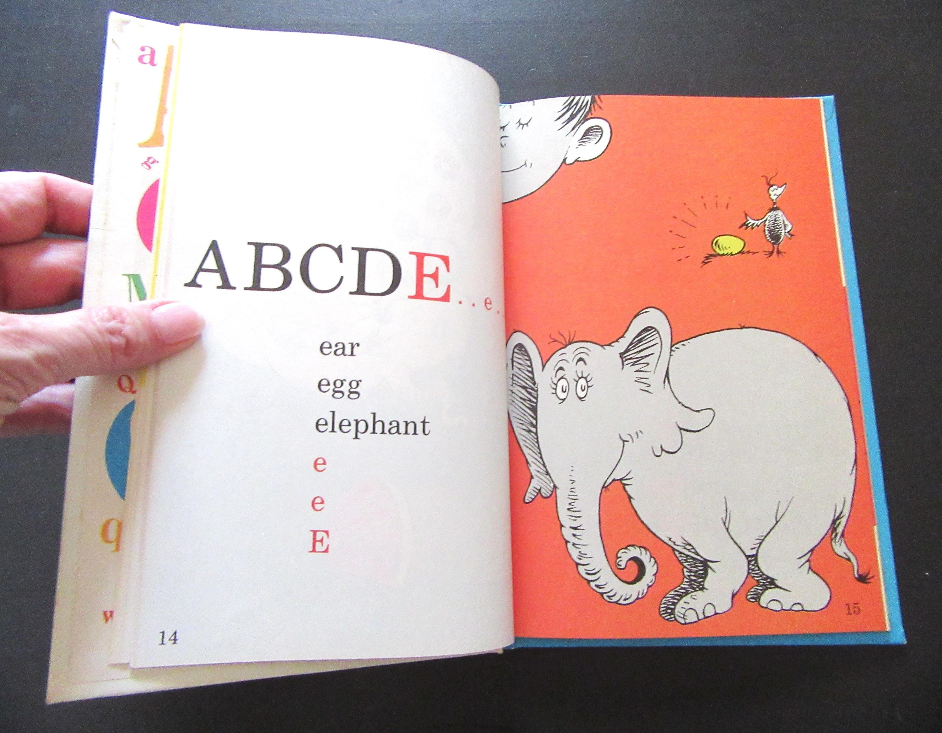 1963 Vintage Dr. Seuss's ABC Hardcover Book: Book Club Edition - Etsy