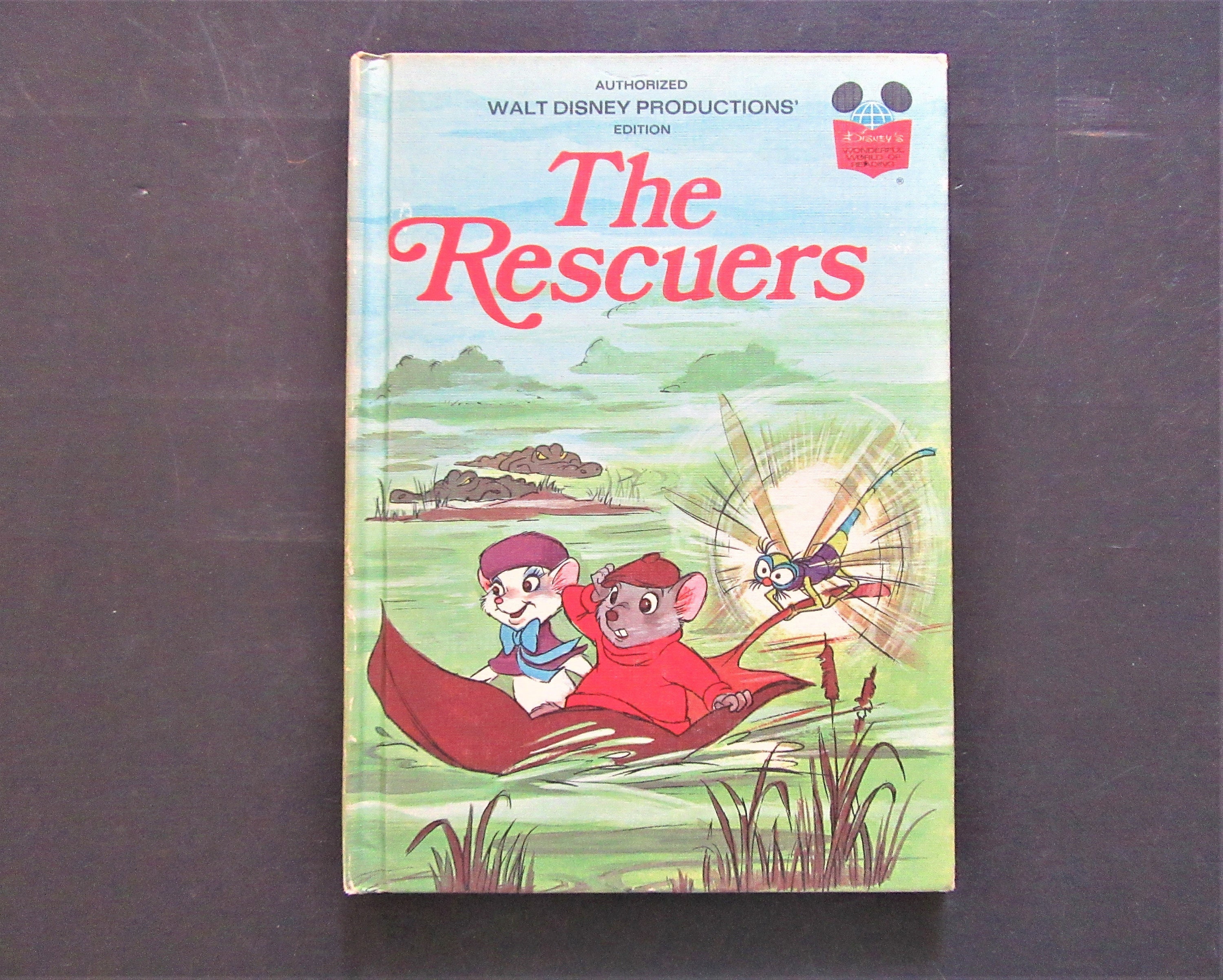 Vintage 1977 the Rescuers Book: Walt Disney, Hardcover Edition - Etsy
