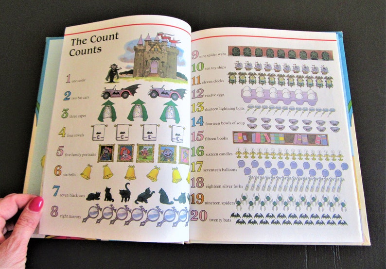 Count Counting Vintage 1989 Sesame Street Book: I Can Count, Vol. 2 - Etsy