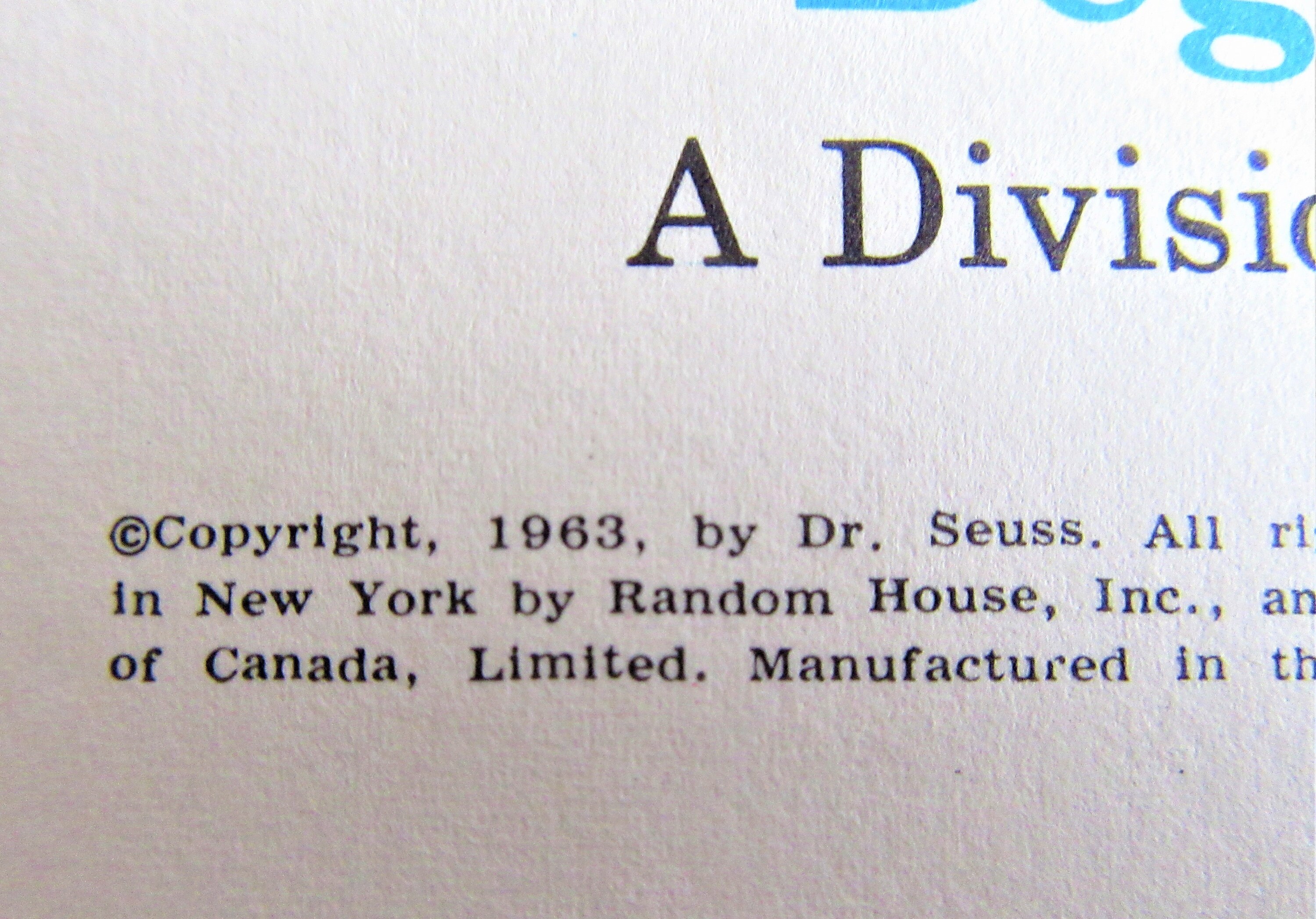 1963 Vintage Dr. Seuss's ABC Hardcover Book: Book Club Edition - Etsy