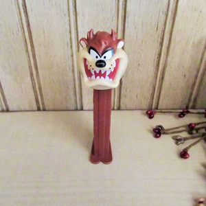 Vintage Tasmanian Devil PEZ Dispenser, Looney Tunes Collectible