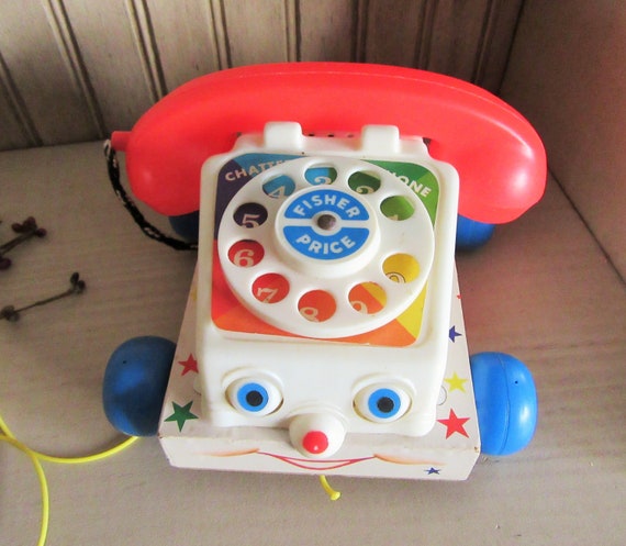 fisher price chatter phone vintage