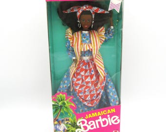 Vintage Jamaican Barbie Doll, Barbie Dolls of the World Collection