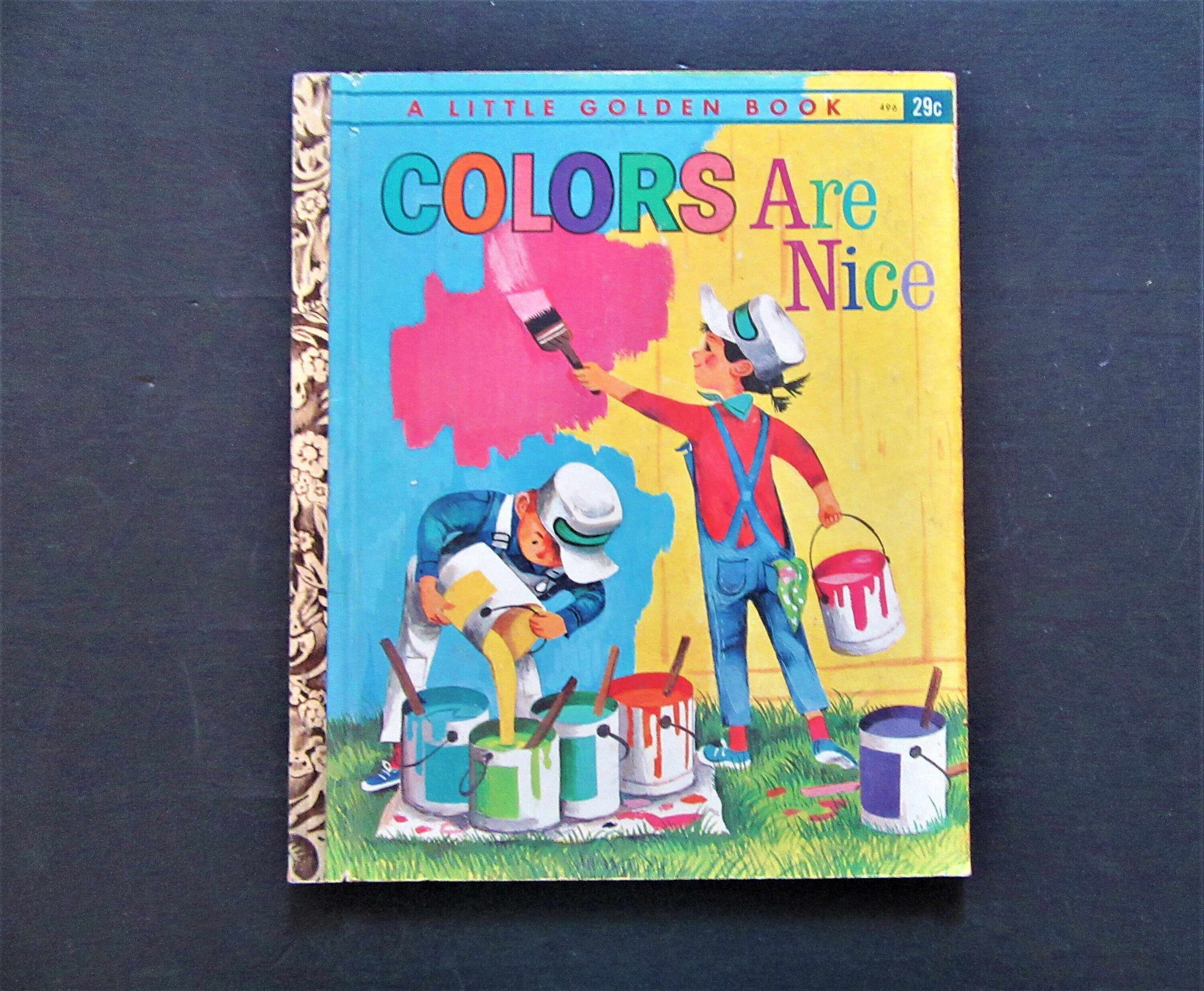 1962 Vintage Little Golden Book: Colors Are Nice, Adelaide Holl - Etsy