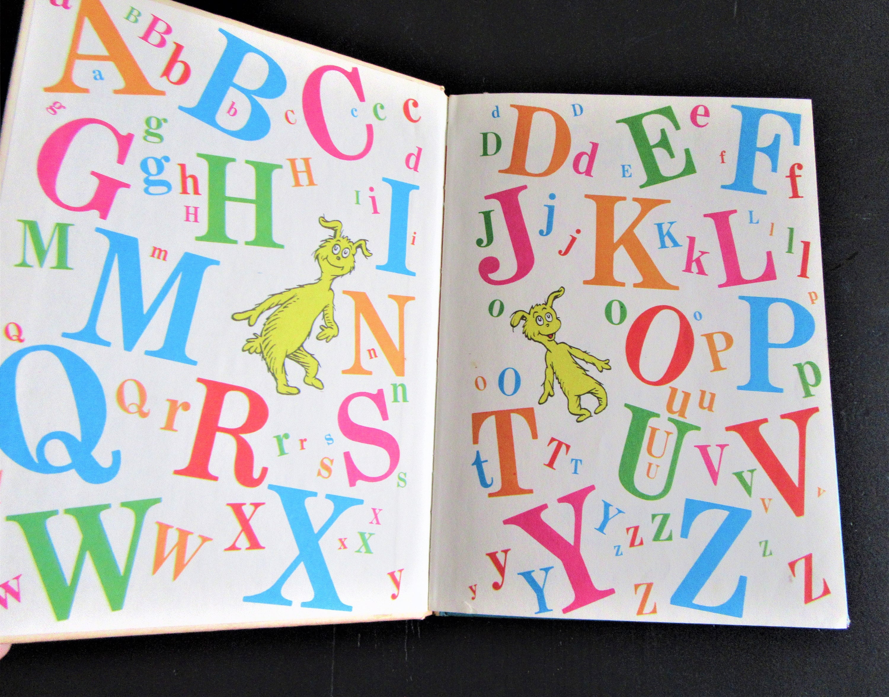 1963 Vintage Dr. Seuss's ABC Hardcover Book: Book Club Edition - Etsy