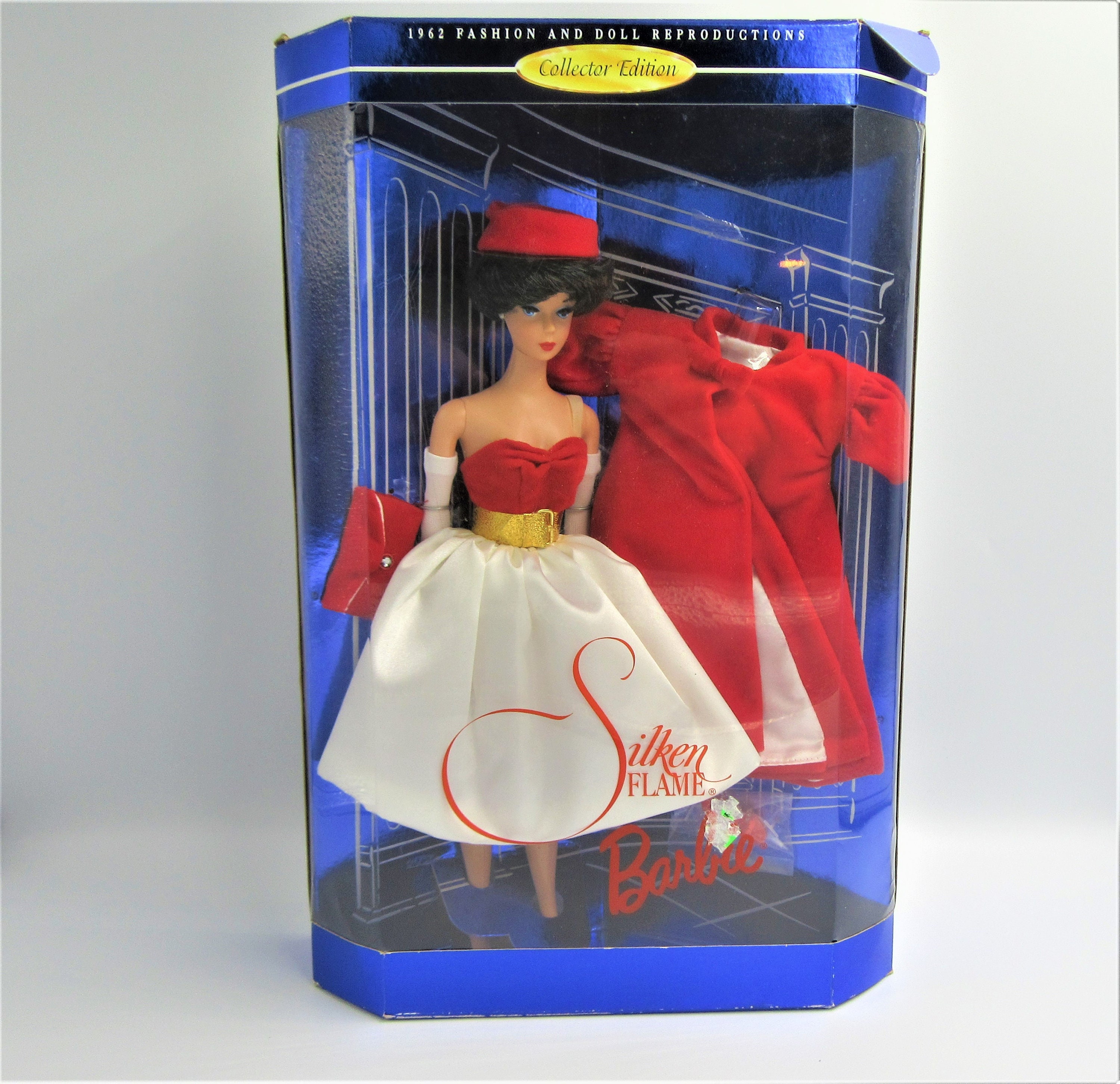 1997 BARBIE Doll Silken Flame 1962 Reproduction of Original - Etsy ...