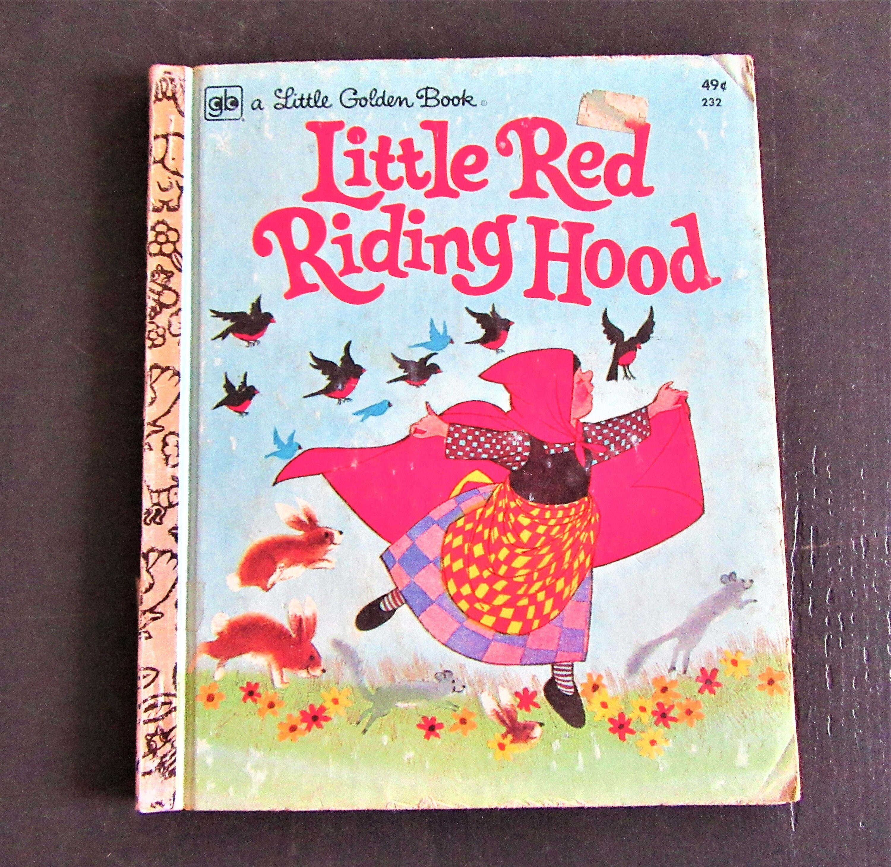 Vintage Little Red Riding Hood - 1974 Little Golden Book - Etsy