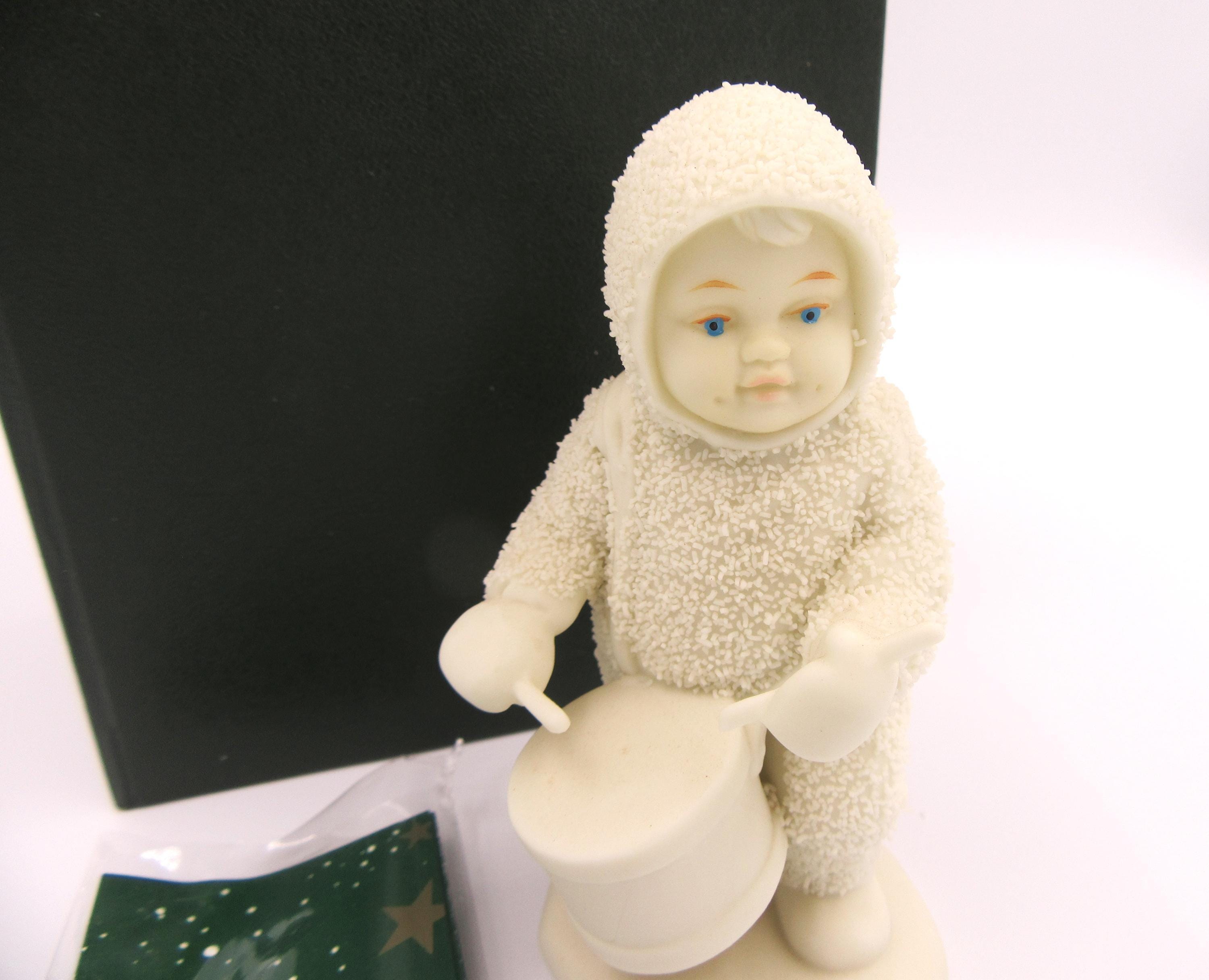 Vintage Department 56 Snowbabies Drummer Figurine: 