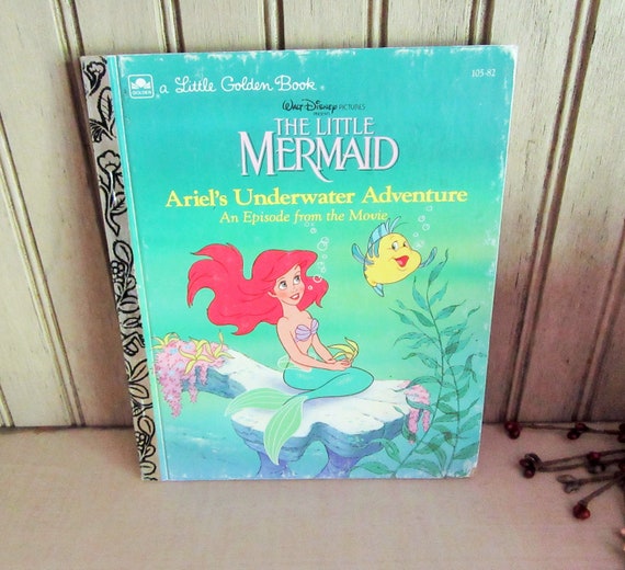 Vintage 1989 the Little Mermaid: Ariel's Underwater Adventure