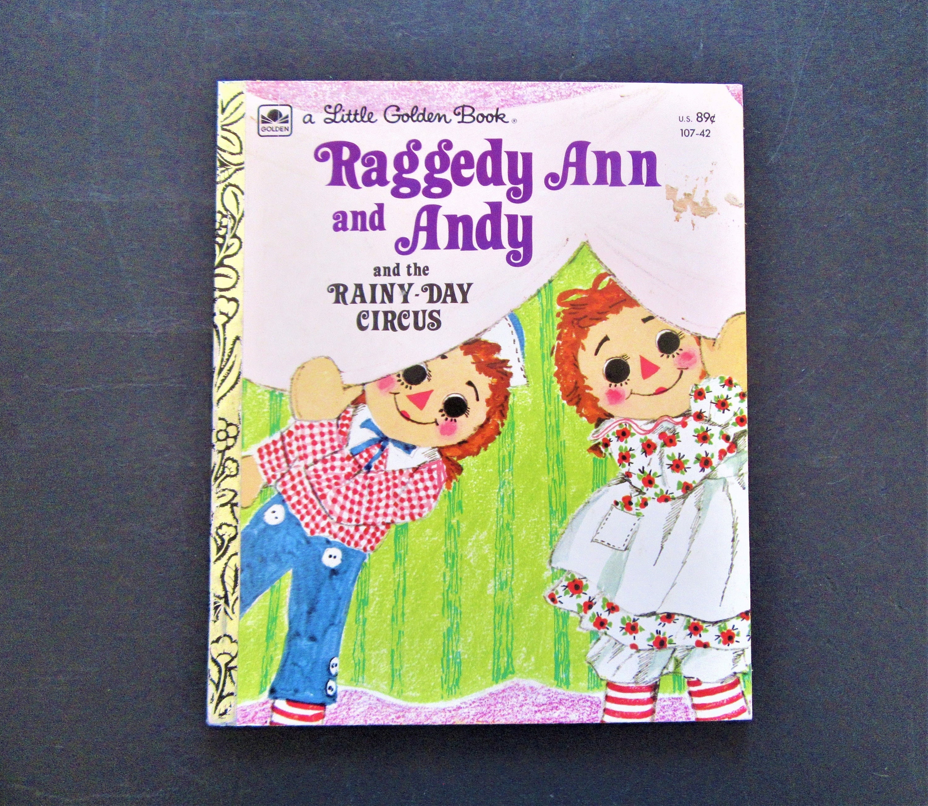 Vintage 1973 Raggedy Ann and Andy Little Golden Book - Etsy