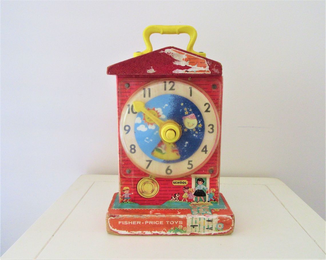 1968 FISHER PRICE CLOCK My Grandfather's Clock Etsy