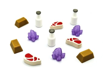 ワームスパン対応リソーストークン - 100ピース3Dアップグレードセット
