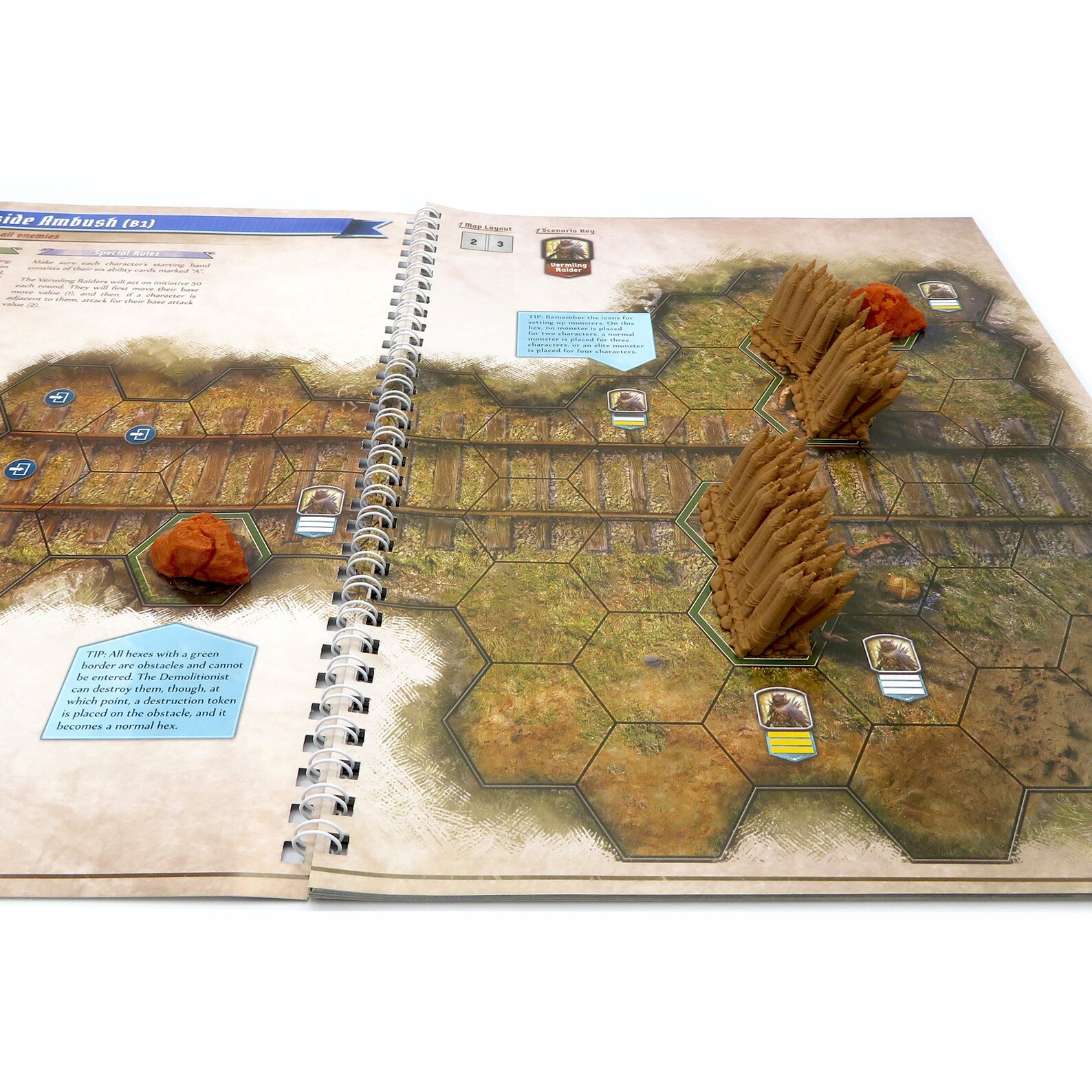 Full Scenery Pack for Jaws of the Lion Gloomhaven 114 Etsy