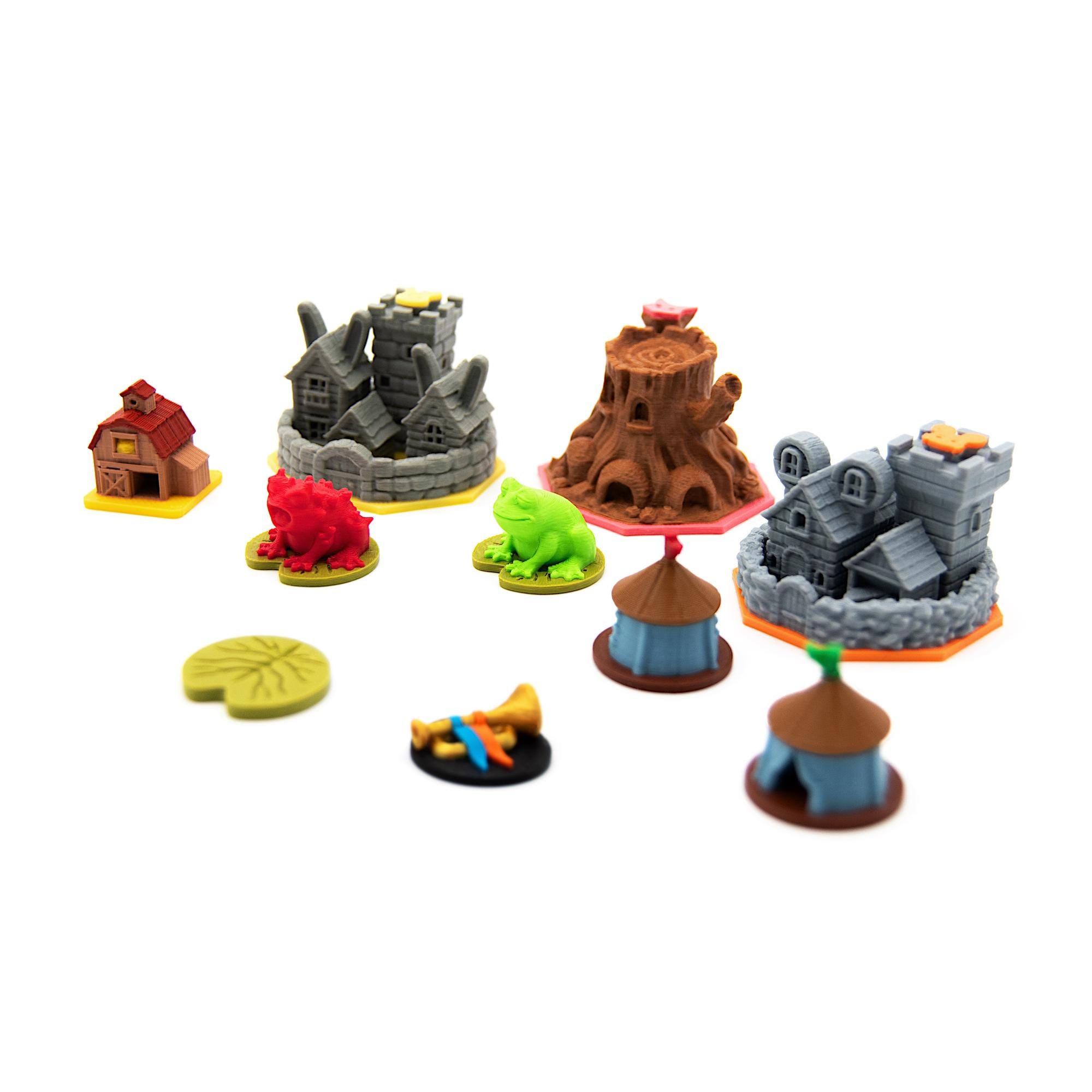 Root Tokens Game Kit de atualização compatível com Root Homeland - Tokens 3D ...