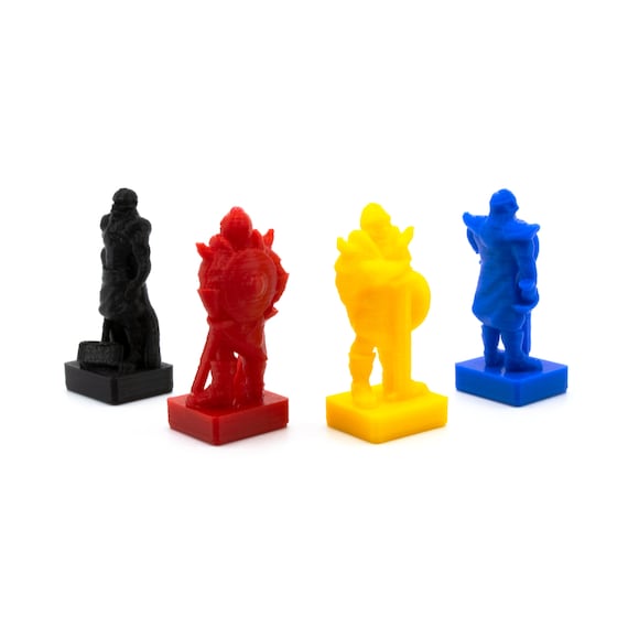 A Feast for Odin Compatible Viking Tokens - 48-Piece 3D Set