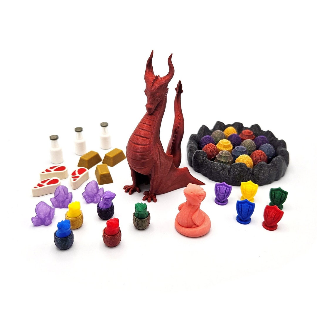 テオティワカン 拡張セット Wyrmspan対応アップグレードキット - 206ピース。最初の