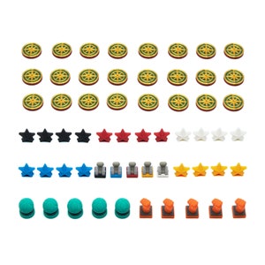 Upgrade Kit for Expeditions - 59 Pieces | Map, Glory, Action, Guile and Power tokens. Board Game Upgrades, Accessories and Parts