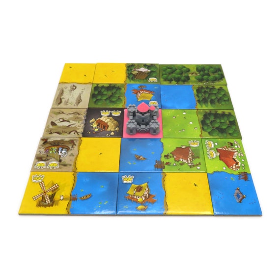 Castles for Kingdomino 4 Pieces Board Game Accessories, Upgrades and Parts  