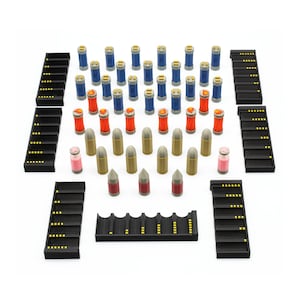 Ammo Tokens and Magazines for Nemesis & Nemesis: Lockdown - 49 Pieces | Board Game Accessories, Upgrades and Parts