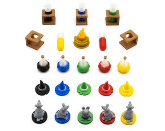 Upgrade Kit for The Quacks of Quedlinburg and Herb Witches Expansion - 26 Pieces | Board Game Accessories