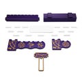 Upgrade Kit for Blood on the Clocktower (BOTC) - 21 Pieces. Token display trays, character name tags, card holders. Board game Accessories. product logo